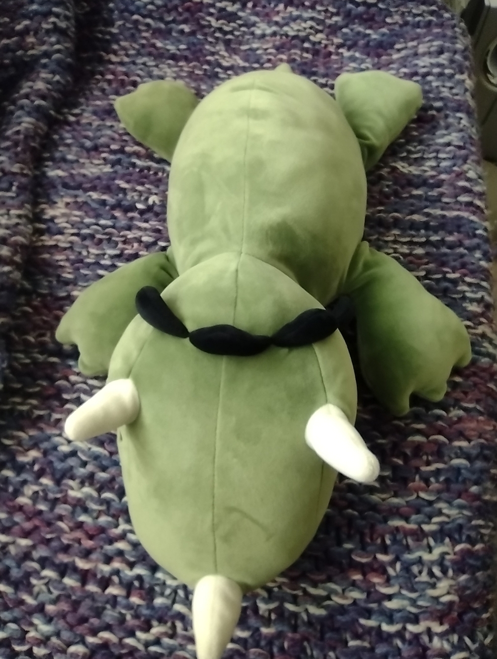Pillowfort Green Plush Weighted Dinosaur